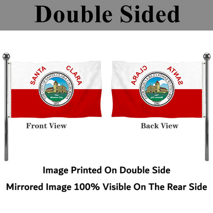 Fyon Santa Clara, California Flag Banner