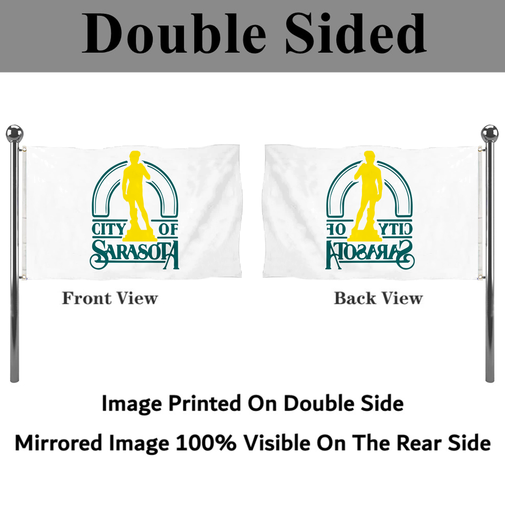 Fyon Sarasota, Florida flag   Banner