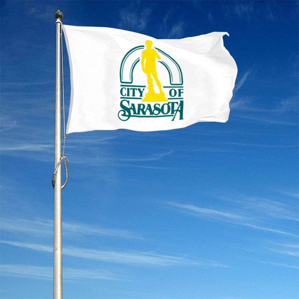 Fyon Sarasota, Florida flag   Banner