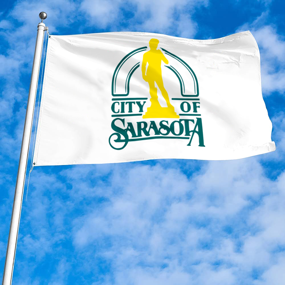 Fyon Sarasota, Florida flag   Banner