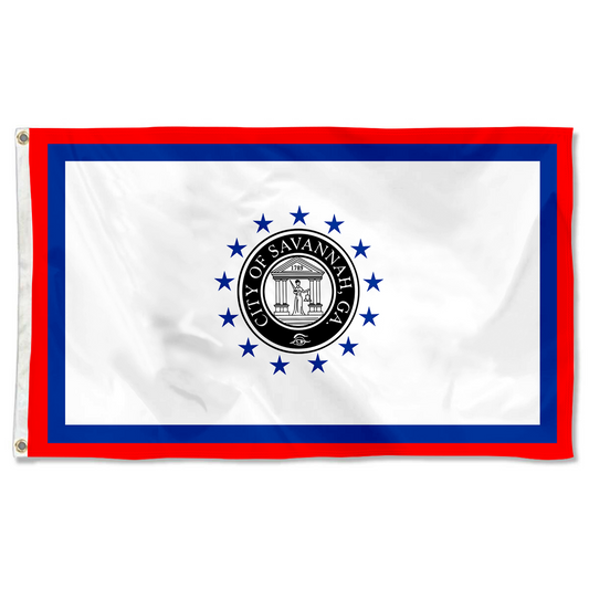 Fyon Savannah, Georgia flag  Banner