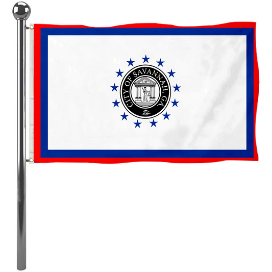 Fyon Savannah, Georgia flag  Banner
