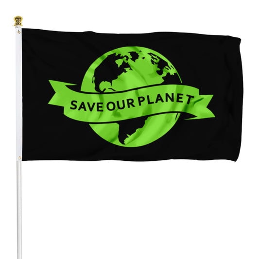 Fyon Save our planet Flag Banner