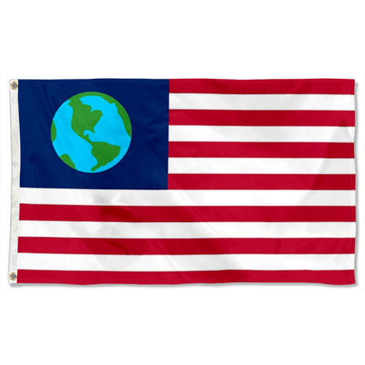 Fyon Save the earth Flag Indoor and Outdoor Banner