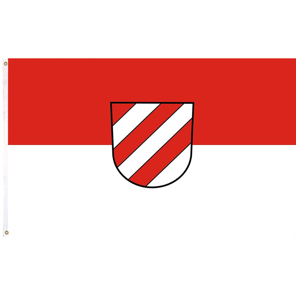 Schelklingen (Schwäbische Alb) landscape flag Indoor and outdoor banner