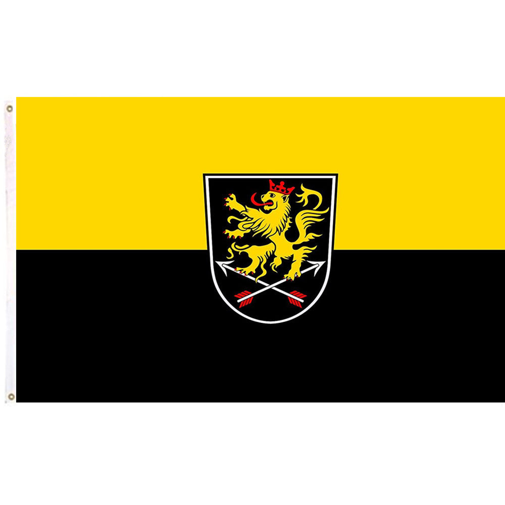 Schriesheim (Nördliches Baden-Württemberg) landscape flag Indoor and outdoor banner