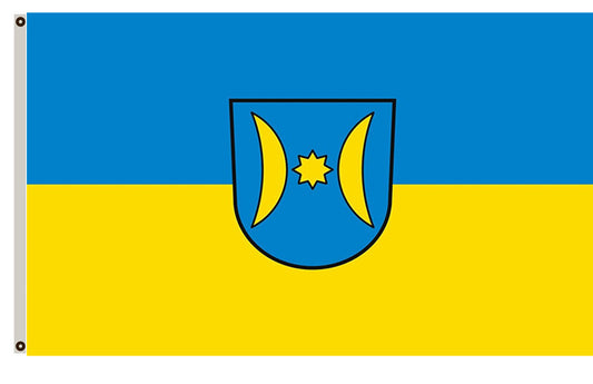 Schwieberdingen (Region Stuttgart) landscape flag Indoor and outdoor banner