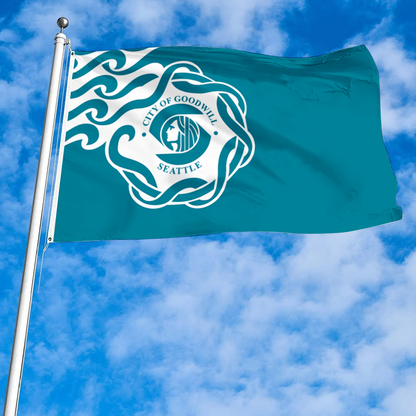 Fyon Seattle, Washington flag banner