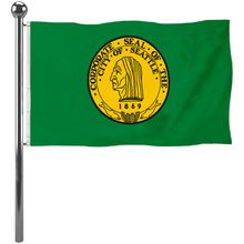 Fyon Seattle, Washington flag(1943–1963)  Banner