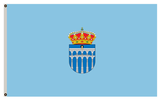 Segovia  Ciudad de Segovia, en Segovia España  landscape flag