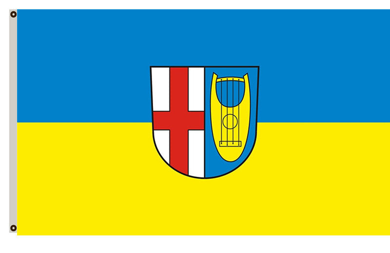 Seitingen-Oberflacht (Schwäbische Alb) landscape flag Indoor and outdoor banner