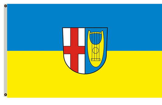 Seitingen-Oberflacht (Schwäbische Alb) landscape flag Indoor and outdoor banner