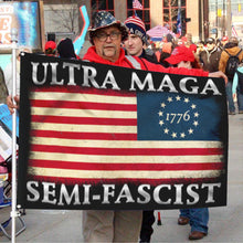 Fyon Semi Fascist Ultra MAGA Flag Banner