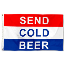 Fyon Send Cold Beer Flag Indoor and outdoor banner