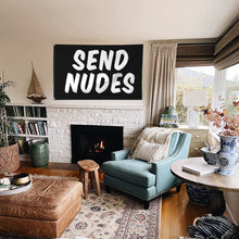 Fyon Send Nudes Flag Indoor and outdoor banner