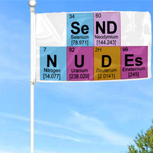 Fyon SeND NUDEs Flag Indoor and outdoor banner