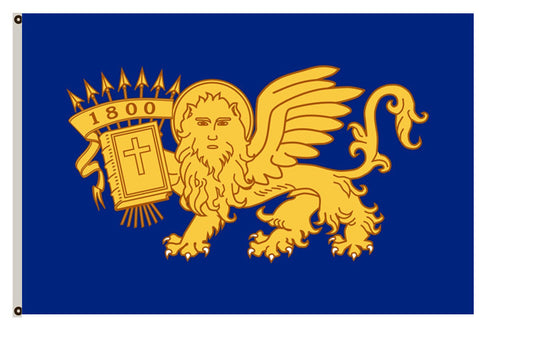 Septinsular Republic 1800-1807 banner landscape flag