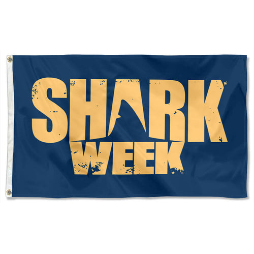 Fyon Shark Week Flag Banner