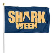 Fyon Shark Week Flag Banner