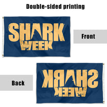 Fyon Shark Week Flag Banner