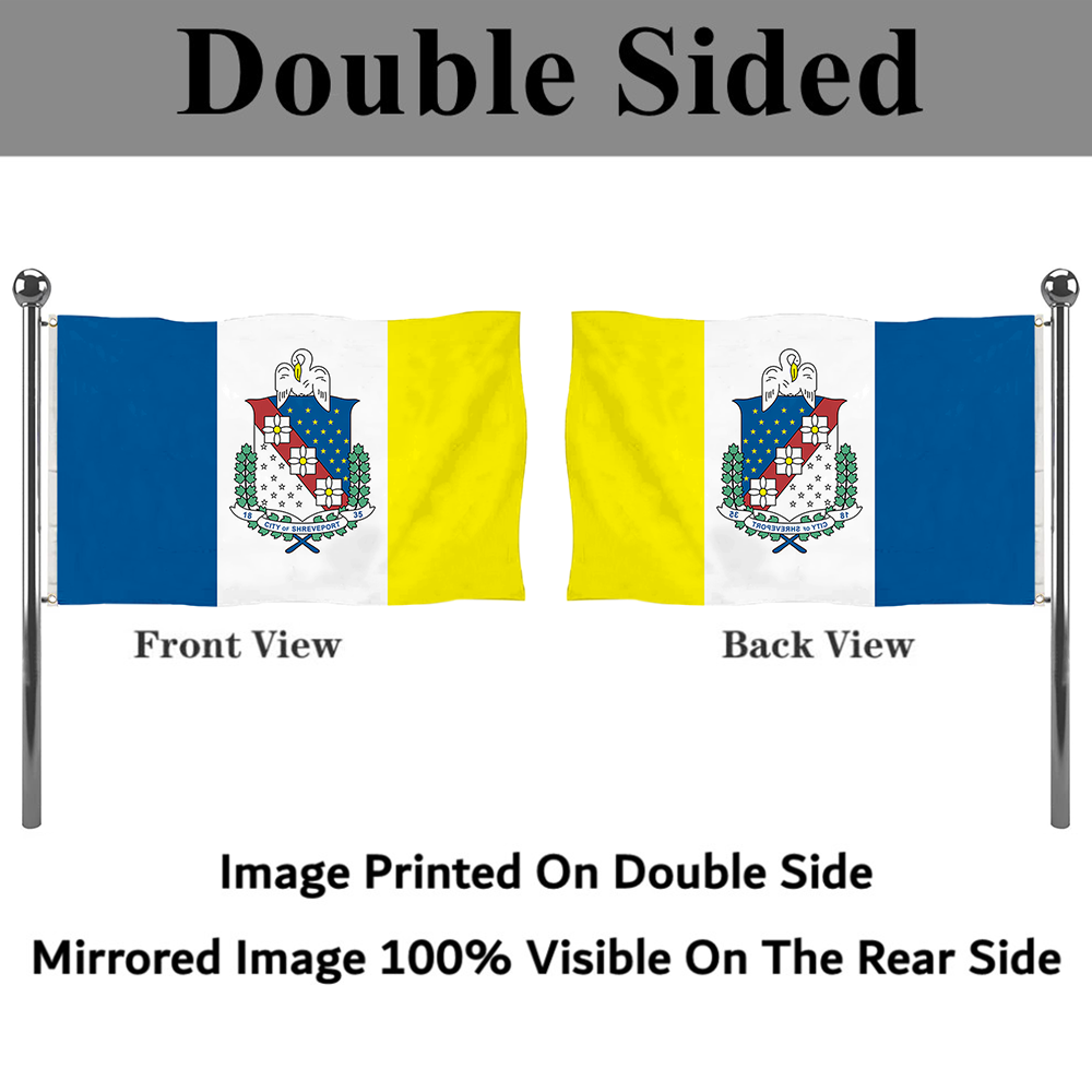 Fyon Shreveport, Louisiana flag Banner