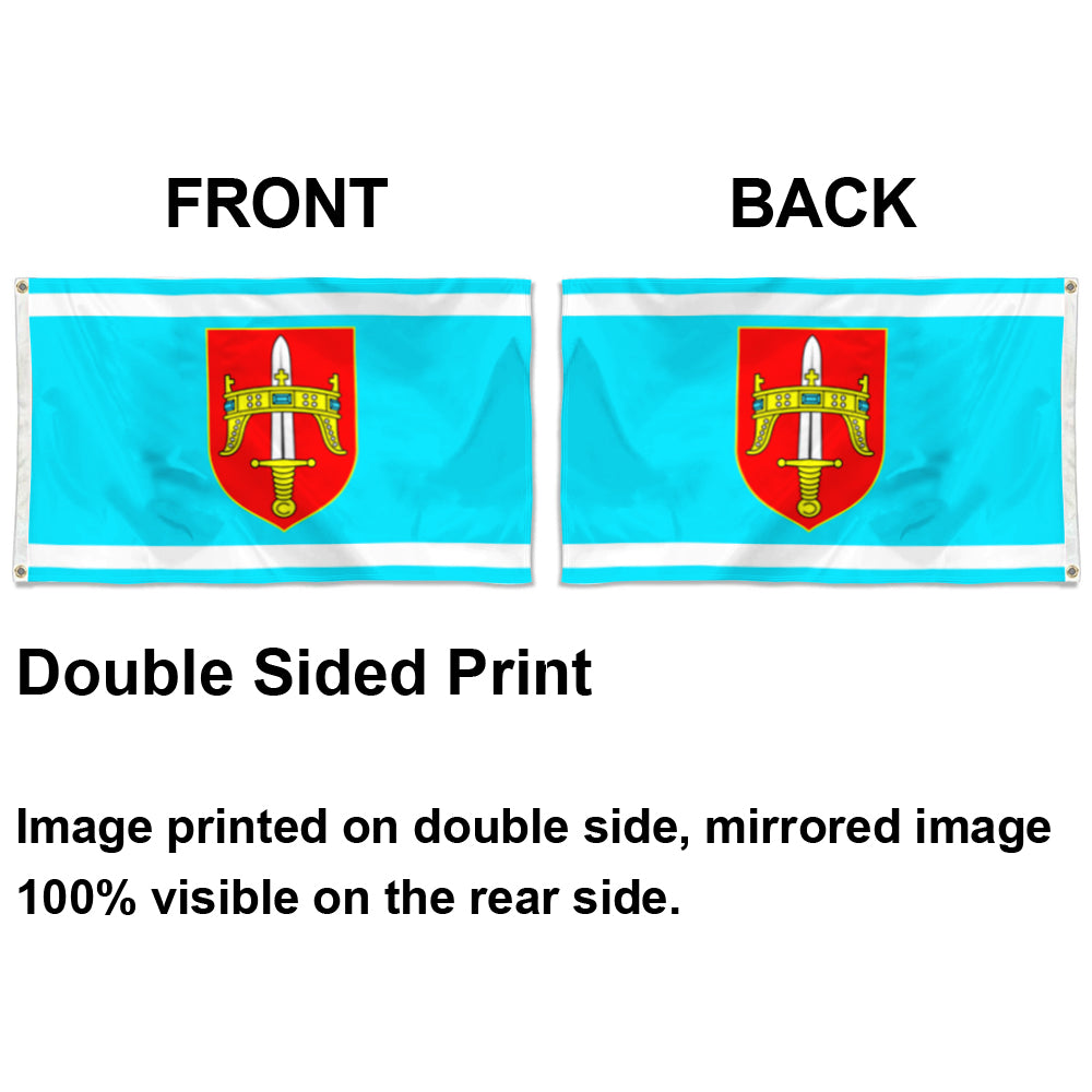 Fyon Šibenik-Knin, Croatia Flag Indoor and outdoor banner