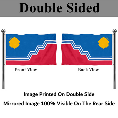 Fyon Sioux Falls, South Dakota flag Banner