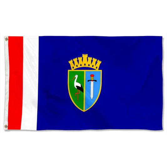 Fyon Sisak Moslavina, Croatia Flag Indoor and outdoor banner