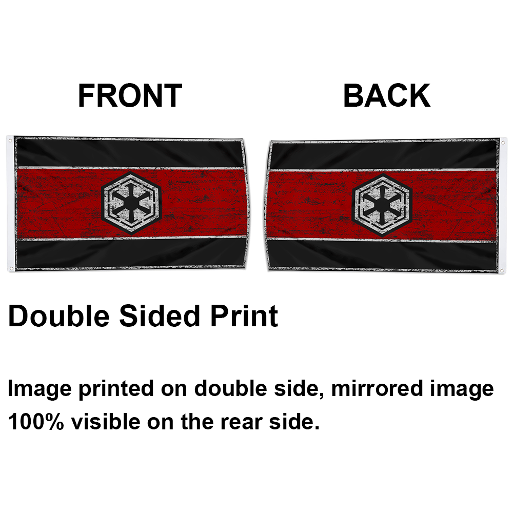 Fyon Retro Star Wars Sith Empire Flag Indoor and outdoor banner 32628
