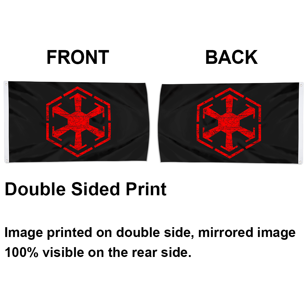 Fyon Retro Star Wars Sith Empire Flag Indoor and outdoor banner 32627