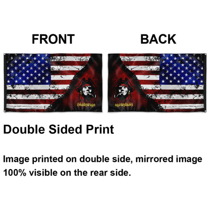 Fyon Skallywags Star & Stripes Flag Indoor and outdoor banner