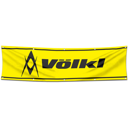 Fyon Skiing Garage Shop Decor Banner Works for Volkl Skis Flag 2x8 Feet