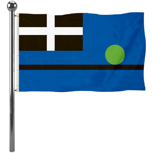 Fyon Smith Island, Maryland flag  Banner