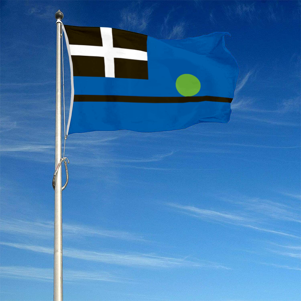 Fyon Smith Island, Maryland flag  Banner