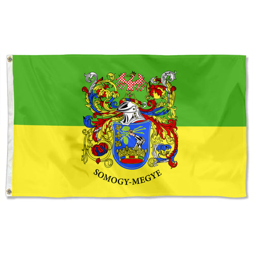 Fyon Somogy megye, Hungary Flag Indoor and outdoor banner