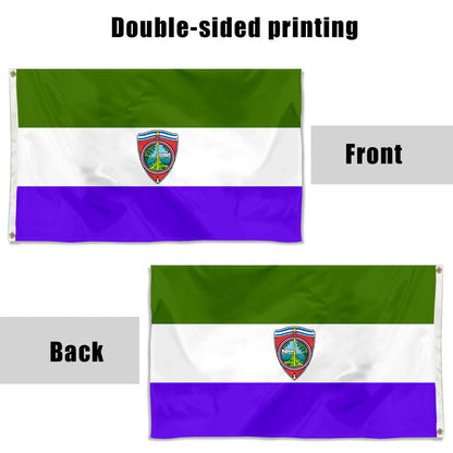 Fyon Sonsonate Department, El Salvador flag Indoor and outdoor banner