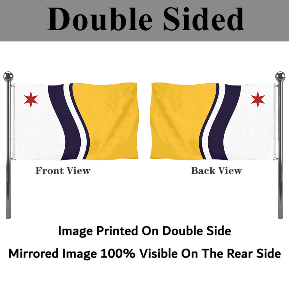 Fyon South Bend, Indiana flag   Banner