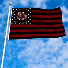 Fyon South Carolina Gamecocks Stars and Stripes Flag Banner