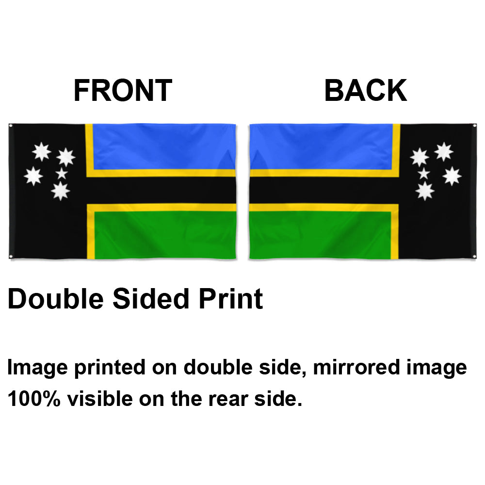 Fyon South Sea Islanders Flag Indoor and outdoor banner