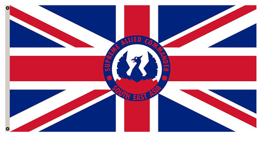 Fyon South East Asia Command flag banner
