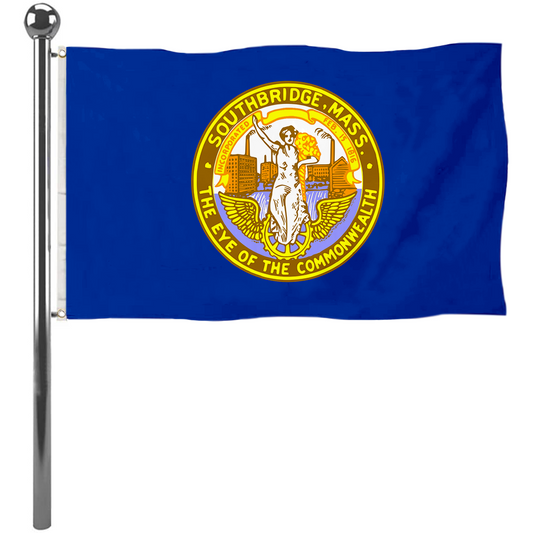 Fyon Southbridge, Massachusetts flag  Banner