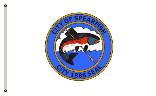Fyon of Spearfish flag South Dakota banner