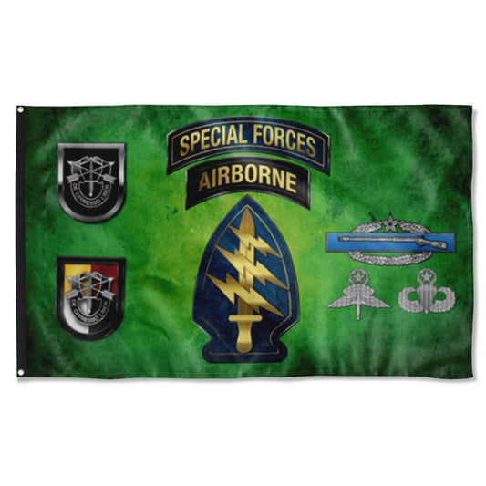 Fyon Special Forces Airborne Flag Indoor and outdoor banner