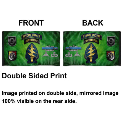 Fyon Special Forces Airborne Flag Indoor and outdoor banner