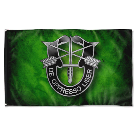 Fyon Special Forces Flag Green  Indoor and outdoor banner