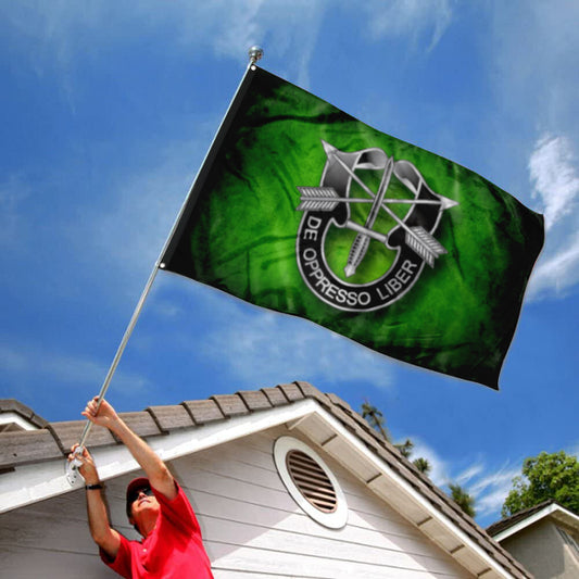 Fyon Special Forces Flag Green  Indoor and outdoor banner
