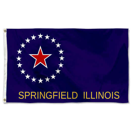 Fyon Springfield, Illinois flag  Banner