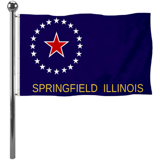 Fyon Springfield, Illinois flag  Banner