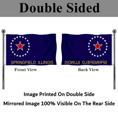 Fyon Springfield, Illinois flag  Banner