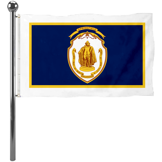 Fyon Springfield, Massachusetts flag  Banner